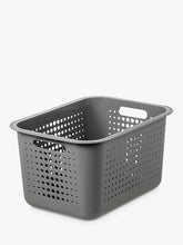 SmartStore by Orthex Recycled Plastic Basket, 13L, Grey