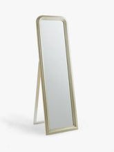 John LewisBeaded Cheval Mirror, 165 x 50cm, Champagne