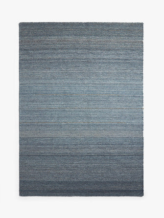 John LewisKobina Flatweave Rug, Blue, L200 x W300 cm