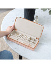 Stackers Sleek Necklace Travel Jewellery Box, Blush Pink