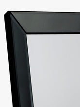 Gallery Direct Melanie Rectangular Wall Mirror, 91.5 x 61cm, Black