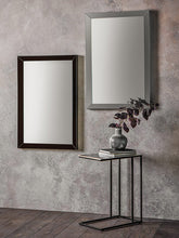 Gallery Direct Melanie Rectangular Wall Mirror, 91.5 x 61cm, Black