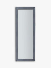 Gallery Direct Melanie Rectangular Wall Mirror, 142.5 x 51 x 4cm, Grey