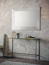 Gallery Direct Brillot Rectangular Wall Mirror, 115 x 85cm, Silver