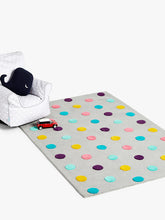 little home at John Lewis Pom Pom Rug, Multi, L180 x W120cm