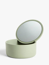 John LewisRound Foldaway Jewellery Box with Mirror