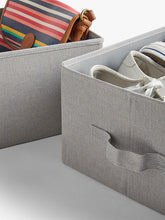 John Lewis ANYDAYFabric Storage Boxes, Set of 2