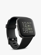 Fitbit Versa 2 Health & Fitness Smartwatch with Heart Rate Monitor, Black/Carbon