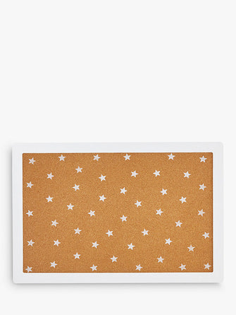 Great Little Trading Co Star Noticeboard, White