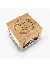 Treat Republic Personalised Oak Photo Keepsake Box