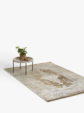 Gooch Luxury Distressed Medallion Rug, L340 x W240 cm, Bronze