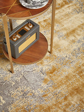 Gooch Luxury Distressed Kazak Rug, Gold, L340 x W240 cm