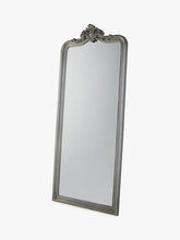 Gallery Direct Carey Ornate Wall Mirror, 190 x 80cm, Antique Silver