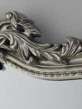 Gallery Direct Carey Ornate Wall Mirror, 190 x 80cm, Antique Silver