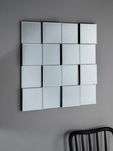 Gallery Direct Allenby Square Glass Frame Mirror, 68 x 68cm, Clear