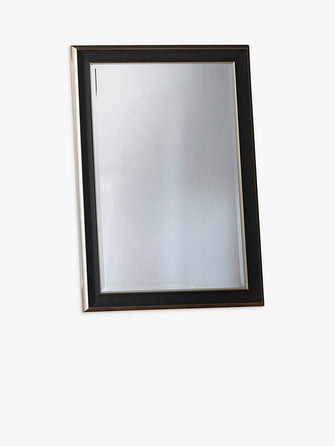 Gallery Direct Freeman Rectangular Mirror, 105 x 75cm, Black