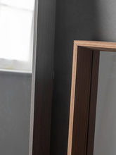 Gallery Direct Comet Rectangular Oak Wood Frame Mirror, 104 x 74cm, Natural