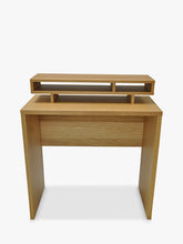 John LewisAbacus Monitor Stand and Desk Storage Station, Natural, FSC Certified (Oak Veneer)