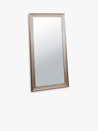 Gallery Direct Jackson Rectangular Leaner / Wall Mirror, 155 x 76cm, Champagne