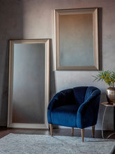 Gallery Direct Jackson Rectangular Leaner / Wall Mirror, 155 x 76cm, Champagne