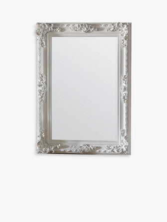 Gallery Direct Altori Rectangular Decorative Frame Wall Mirror, 114.5 x 83cm, White