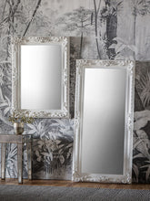 Gallery Direct Altori Rectangular Decorative Frame Wall Mirror, 114.5 x 83cm, White