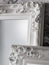 Gallery Direct Altori Rectangular Decorative Frame Wall Mirror, 114.5 x 83cm, White