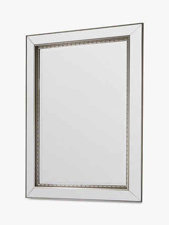 Gallery Direct Fresno Rectangular Frame Wall Mirror, 111.5 x 81cm, Gold