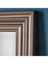 Gallery Direct Erskine Rectangular Frame Wall Mirror, 110 x 80.5cm, Pewter