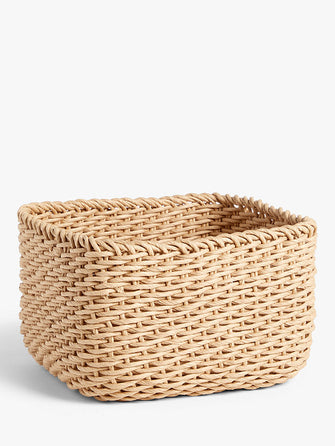 John LewisPaper Rope Basket, Natural, Medium