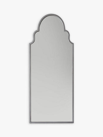 John LewisMoroccan Nights Metal Frame Indoor/Outdoor Wall Mirror, 159 x 61cm, Grey