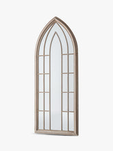 John LewisChurch Arch Window Metal Frame Indoor/Outdoor Wall Mirror, 152.5 x 59.5cm, Taupe