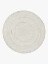 John LewisBraided Round Performance Rug, Dia. 200 cm, Marl Grey