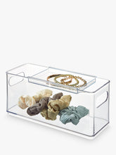 The Home Edit & iDesign Hair Accessory Bin with Tray