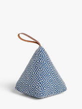 John LewisPyramid Doorstop, Navy Diamond