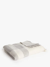 John LewisCashmere Blend Throw, Grey