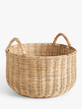 John LewisPoly-Rattan Round Storage Basket