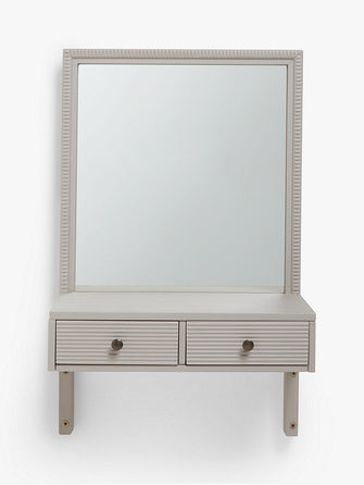 John LewisGustav Dressing Table Mirror, Grey