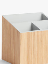 John LewisMDF Pen Holder, Natural / Grey