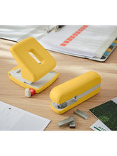 Leitz Cosy Stapler, Tape Dispenser & Hole Punch Set, Yellow