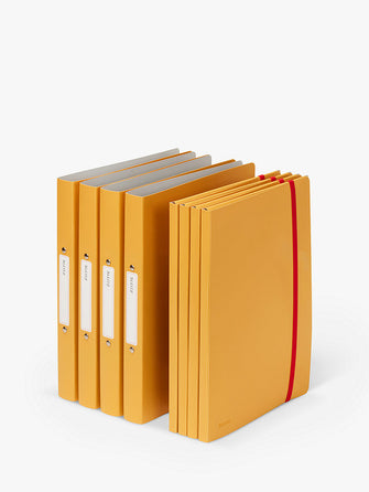 Leitz Cosy Ring Binder & Display Book Set, Yellow