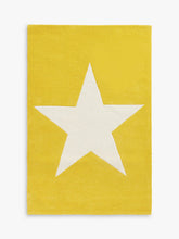 little home at John Lewis Star Children's Rug, Marigold, L170 x W110cm