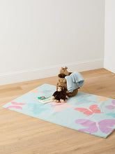 little home at John Lewis Butterflies Children's Rug, Multi, L170 x W110cm