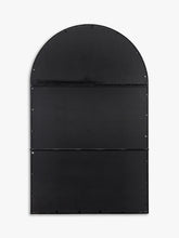 John LewisMetal Frame Arched Wall Mirror, 160 x 100cm, Black