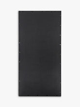 John LewisMetal Frame Rectangular Wall Mirror, 180 x 90cm, Black