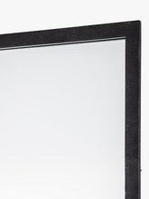 John LewisMetal Frame Rectangular Wall Mirror, 180 x 90cm, Black