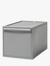 Like-it Stacking Plastic Storage Drawer, H31cm, Grey