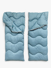 The Fine Bedding Company Night Owl 3-in-1 Sleeping Bag, Blue