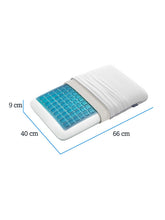 Technogel Pixel Deluxe Low Profile Gel Support Pillow, Medium/Firm