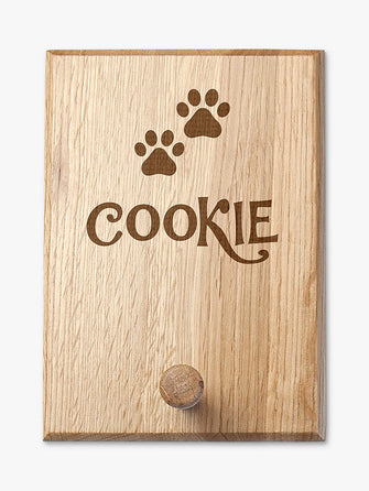 Treat Republic Personalised Paw Print Peg Hook